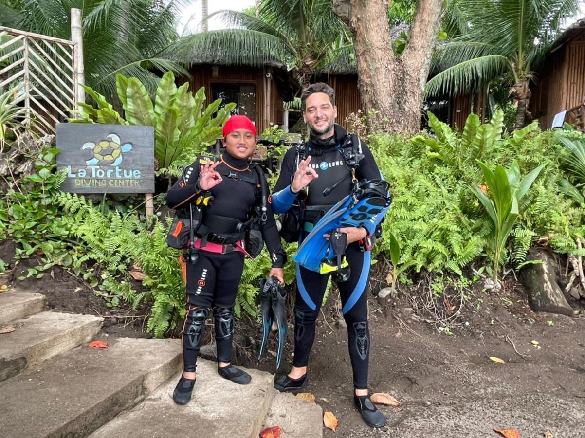 La Tortue Diving Resort Dauin Exterior foto